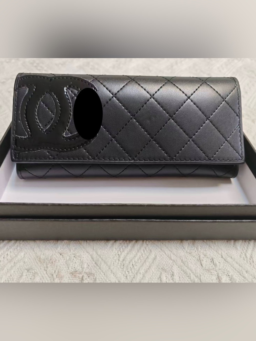 New women’s black fashion wallet